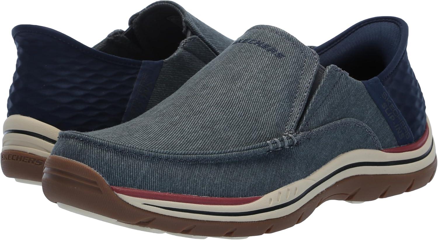 imageSkechers USA Mens Mens 205167MoccasinBlue