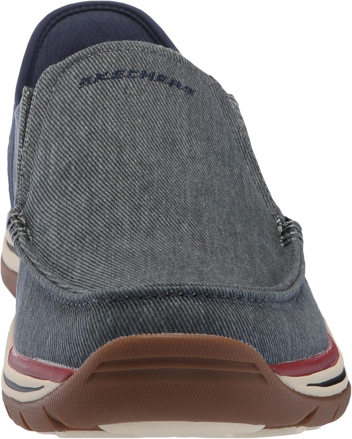 imageSkechers USA Mens Mens 205167MoccasinBlue