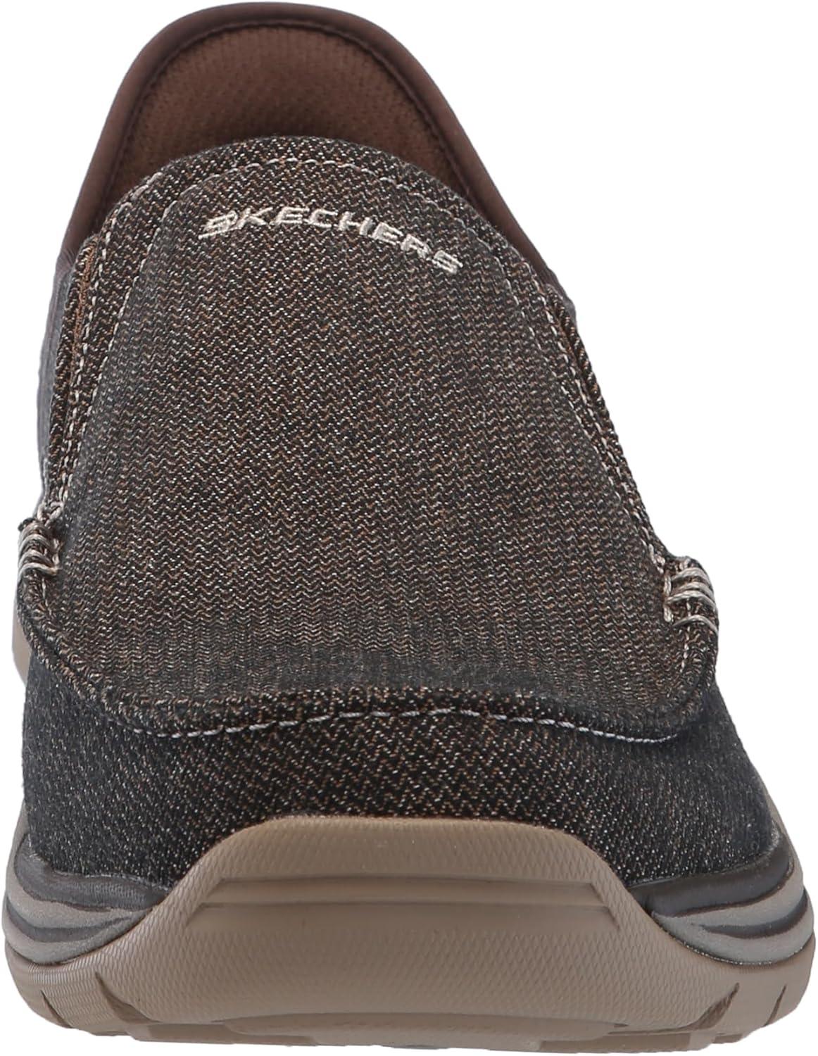 imageSkechers USA Mens Mens 205167MoccasinDkbr