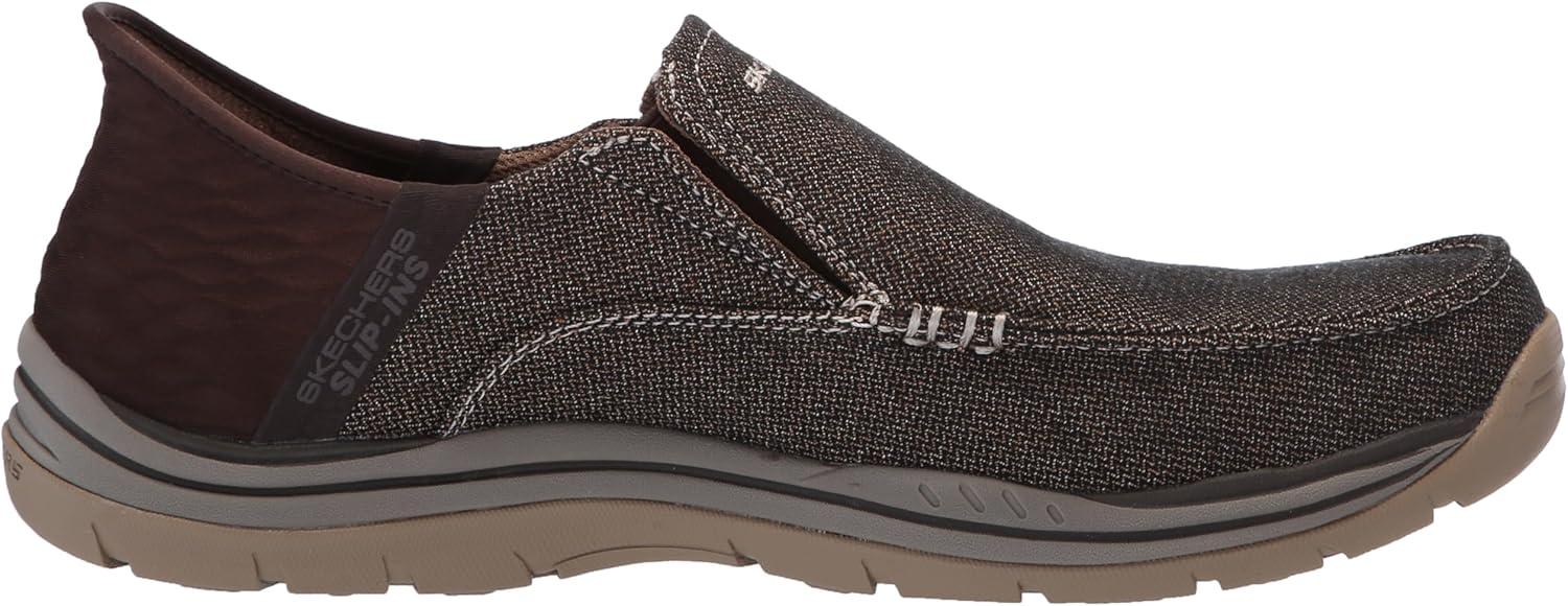 imageSkechers USA Mens Mens 205167MoccasinDkbr
