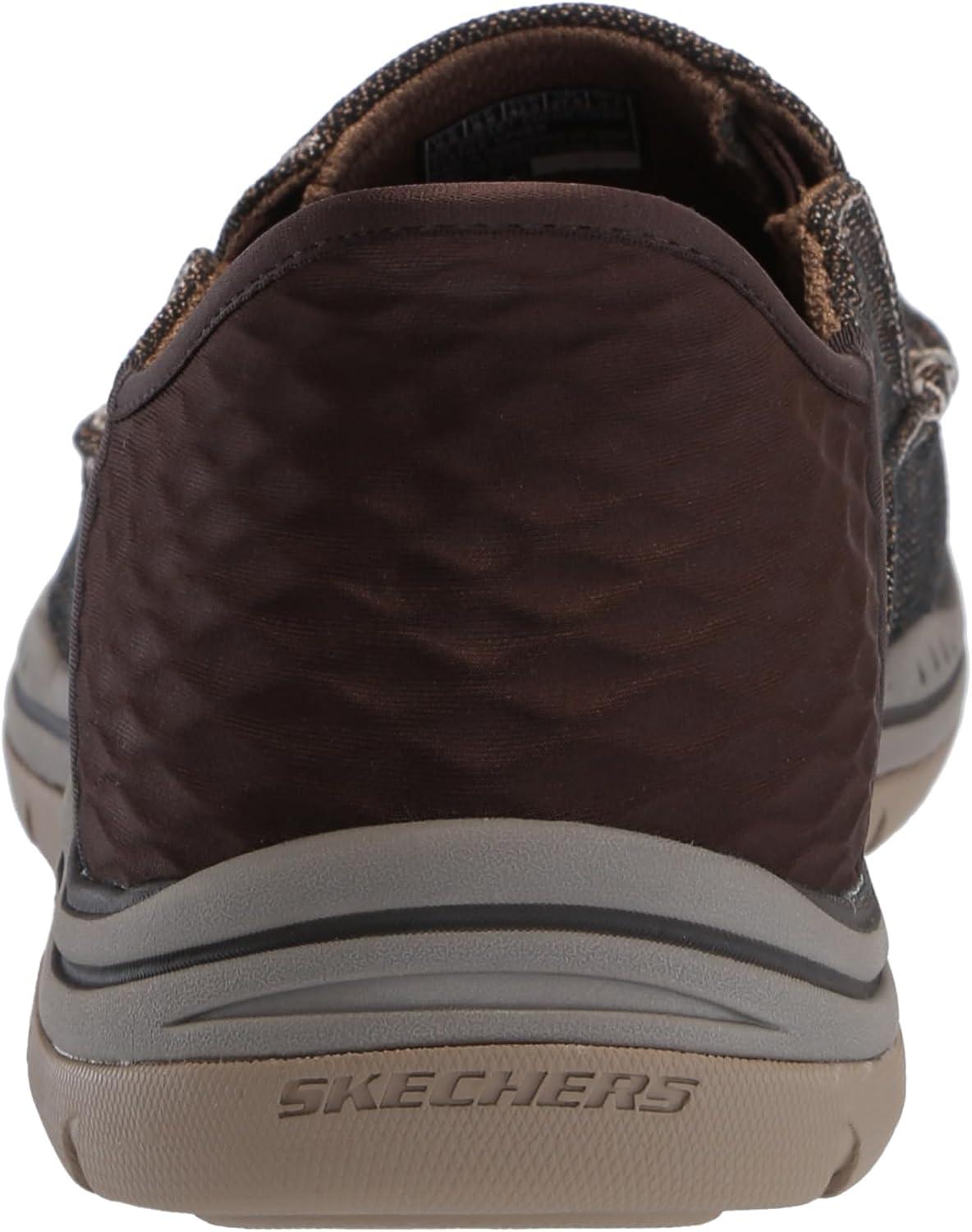 imageSkechers USA Mens Mens 205167MoccasinDkbr