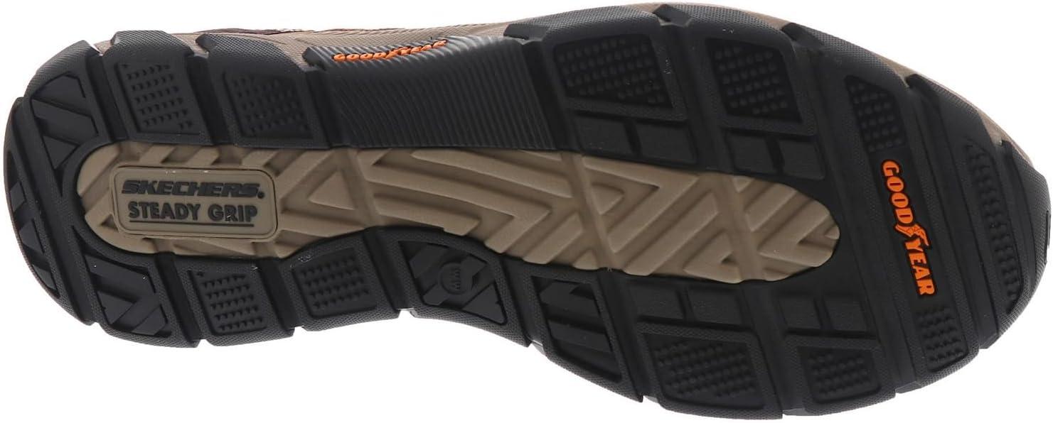 imageSkechers USA Mens Mens Respected Elgin 204810Cdb Crazy Horse Dark Brown