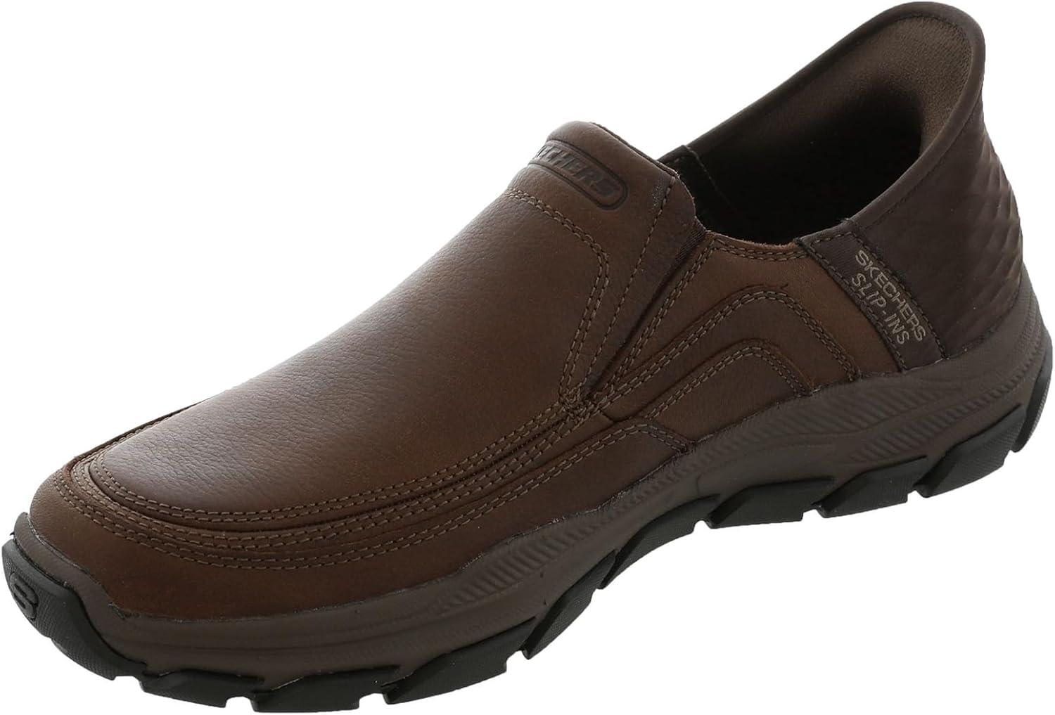 imageSkechers USA Mens Mens Respected Elgin 204810Rdbr RedBrown