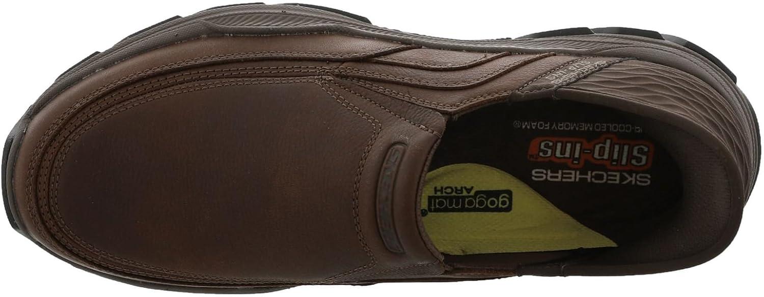 imageSkechers USA Mens Mens Respected Elgin 204810Rdbr RedBrown