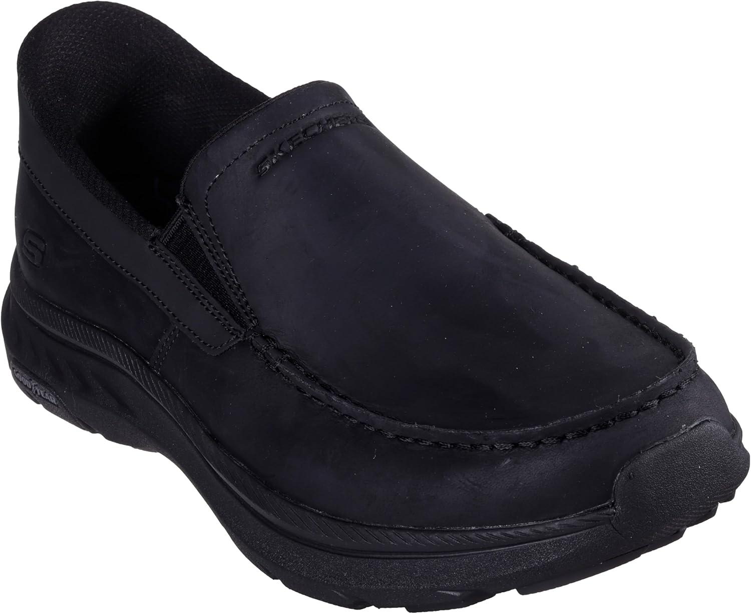 imageSkechers USA Mens PollardOsgood Moc Toe LoafersBlackBlack