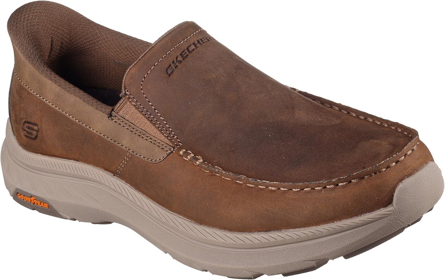 imageSkechers USA Mens PollardOsgood Moc Toe LoafersDesert Beige