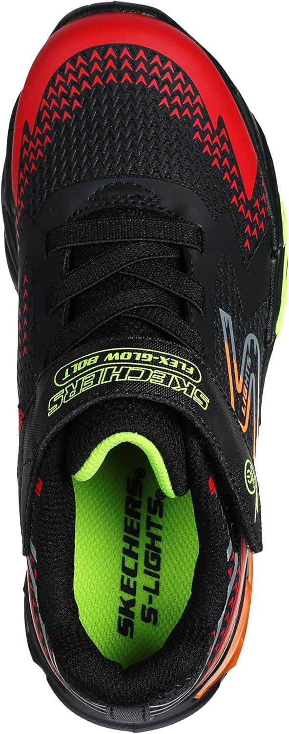 imageSkechers UnisexChild FlexGlow BoltBlackRed