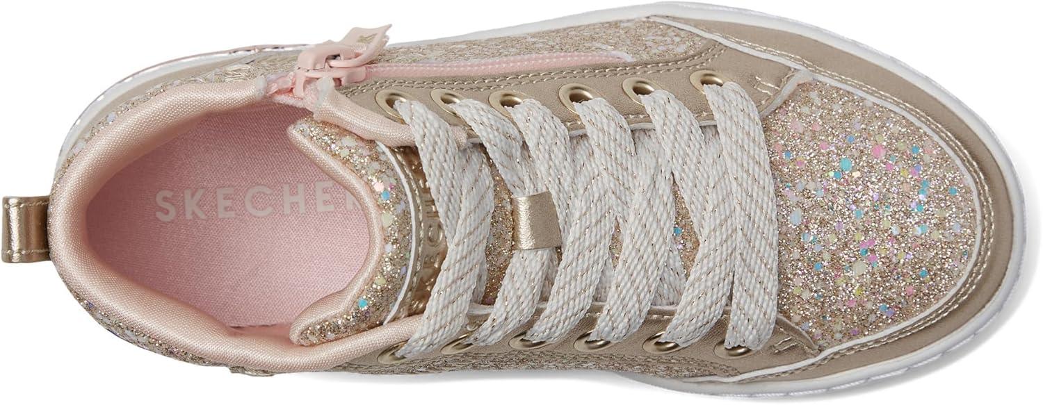 imageSkechers UnisexChild Shoutouts 20 Glitter QueenGold