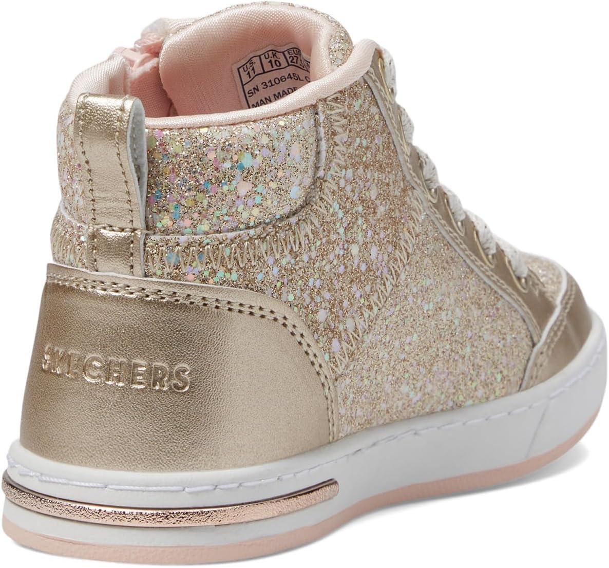 imageSkechers UnisexChild Shoutouts 20 Glitter QueenGold