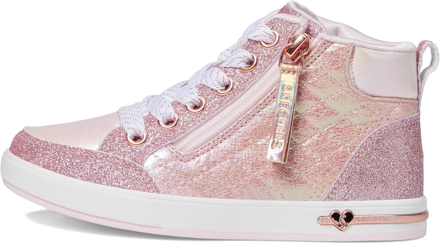 imageSkechers UnisexChild Shoutouts 20 Glitter QueenRose Gold