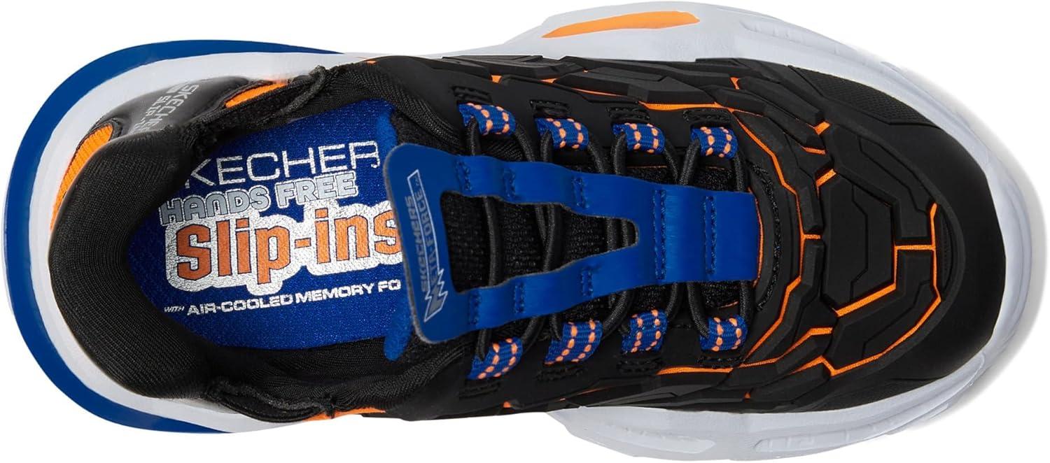 imageSkechers UnisexChild SkechBots OrbitronBlackOrange