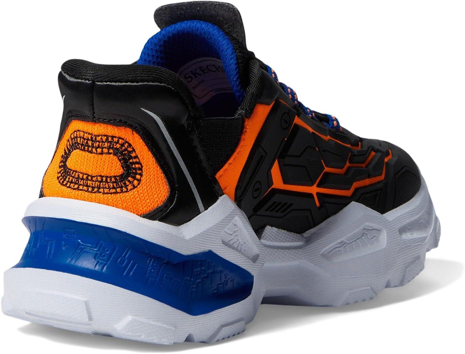 imageSkechers UnisexChild SkechBots OrbitronBlackOrange