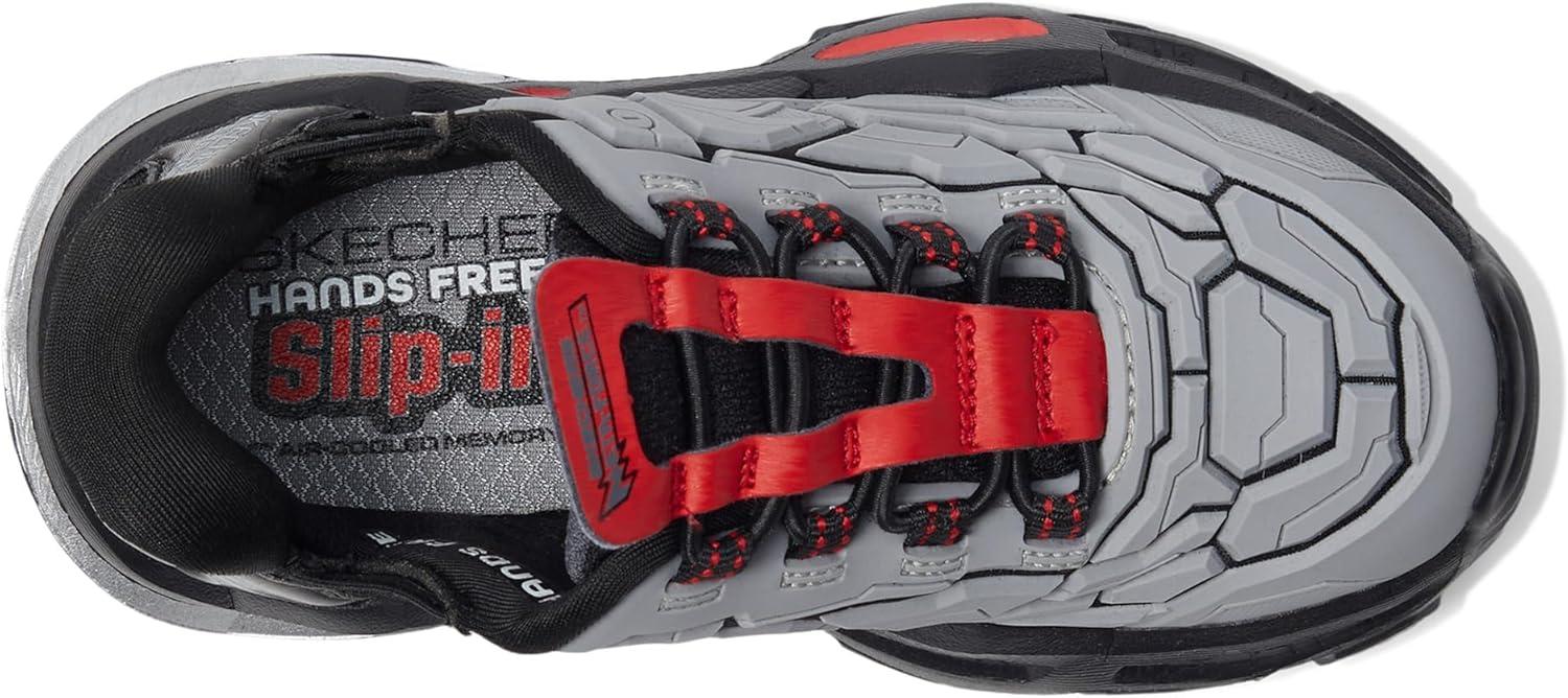 imageSkechers UnisexChild SkechBots OrbitronGreyBlack