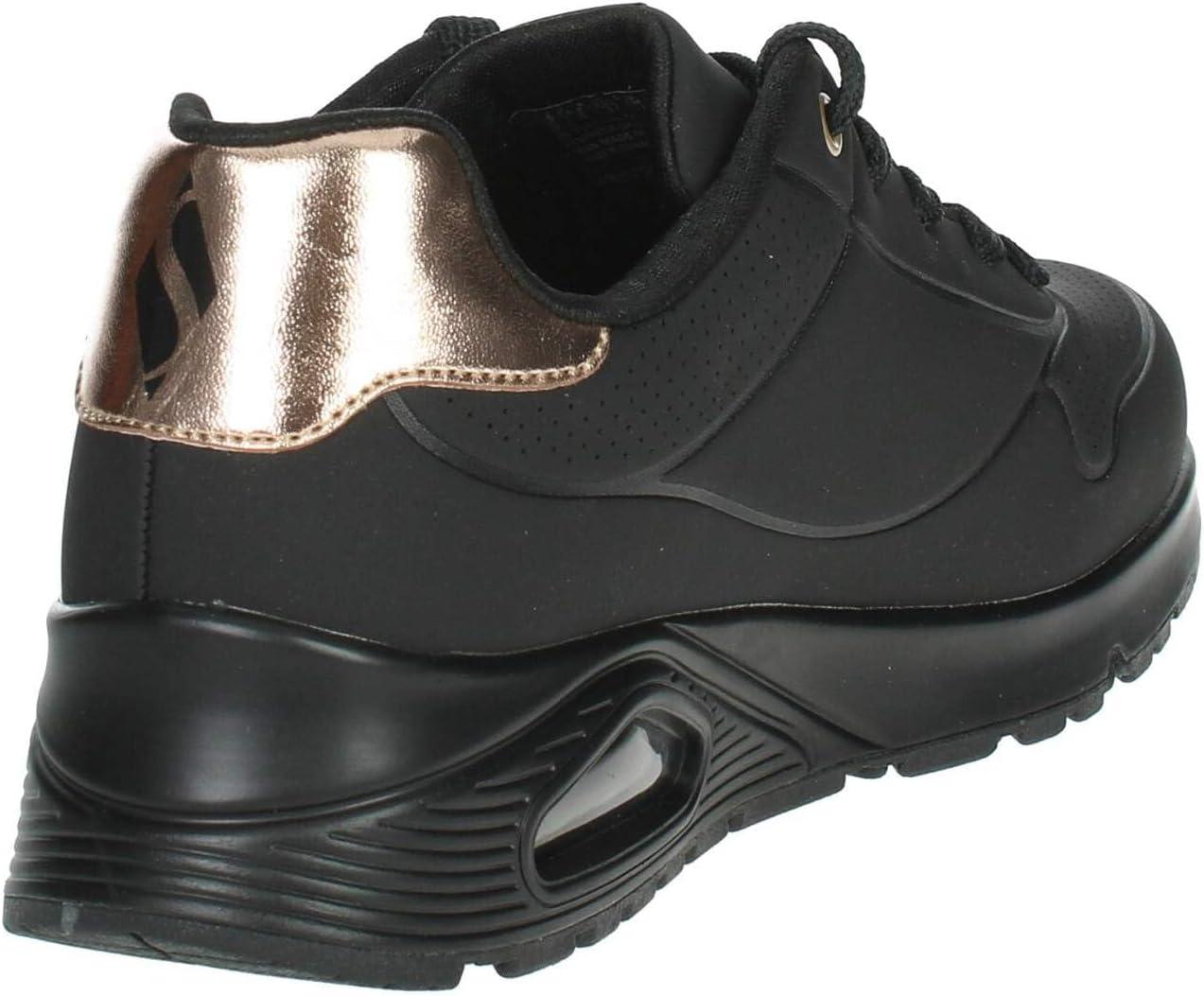 imageSkechers UnisexChild Uno Gen1 Shimmer AwayBlackBlack