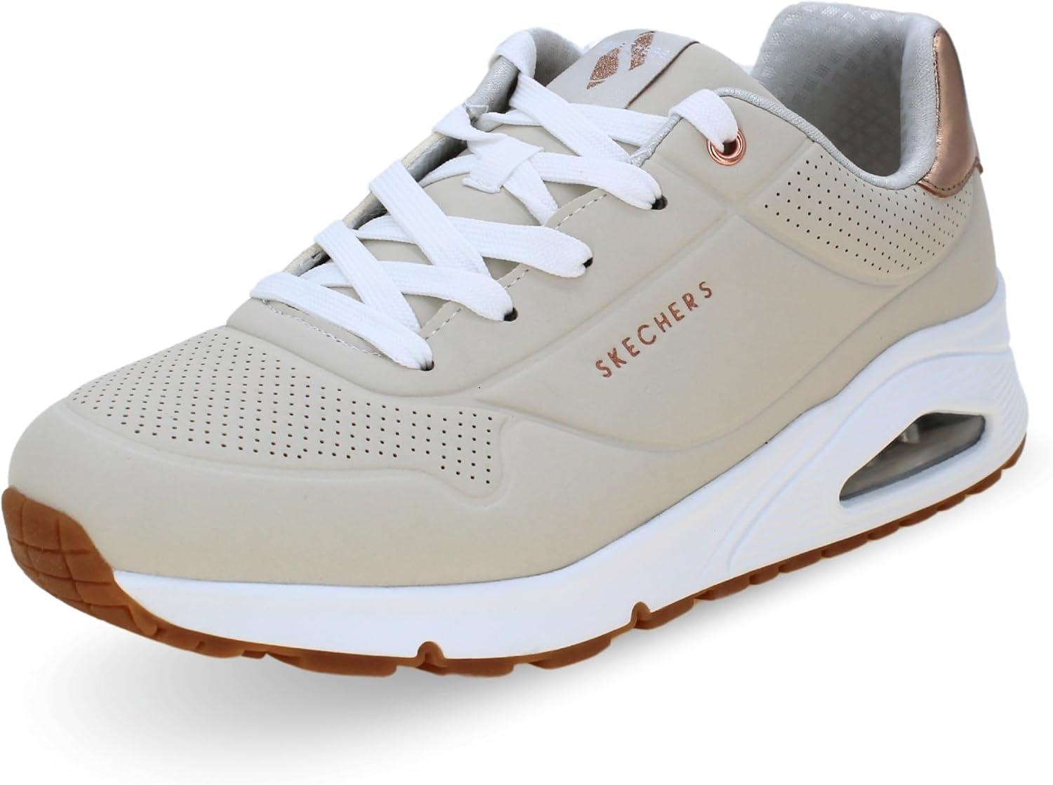 imageSkechers UnisexChild Uno Gen1 Shimmer AwayNatural