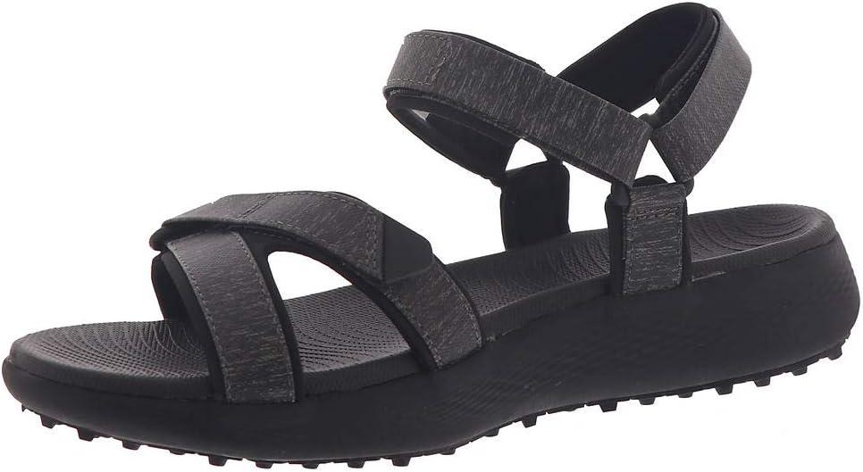 imageSkechers Womens 600 Spikeless Golf Sandals ShoeBlack