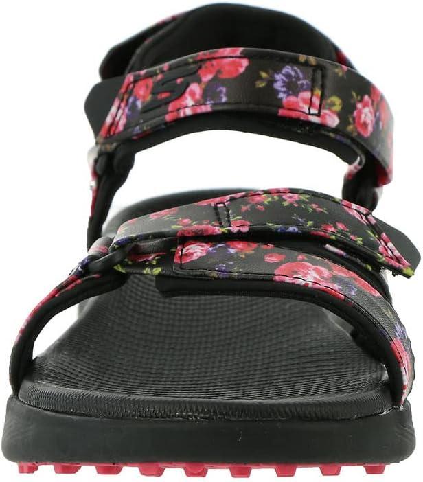 imageSkechers Womens 600 Spikeless Golf Sandals ShoeBlackMulti Flower Print