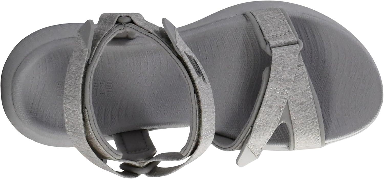 imageSkechers Womens 600 Spikeless Golf Sandals ShoeLight Grey