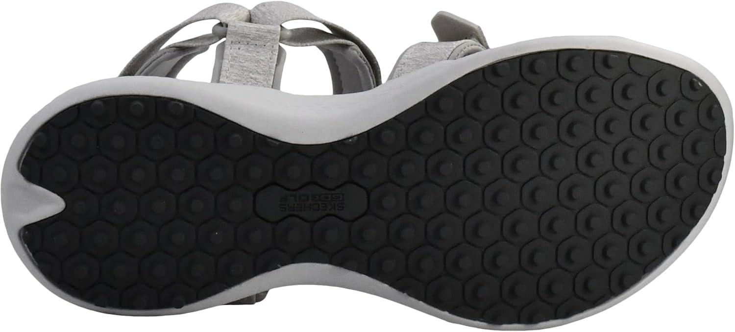 imageSkechers Womens 600 Spikeless Golf Sandals ShoeLight Grey