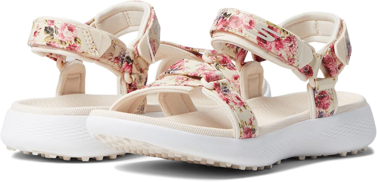 imageSkechers Womens 600 Spikeless Golf Sandals ShoeNaturalMulti