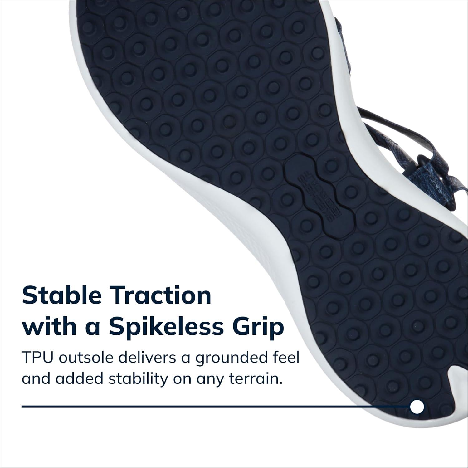 imageSkechers Womens 600 Spikeless Golf Sandals ShoeNavyWhite