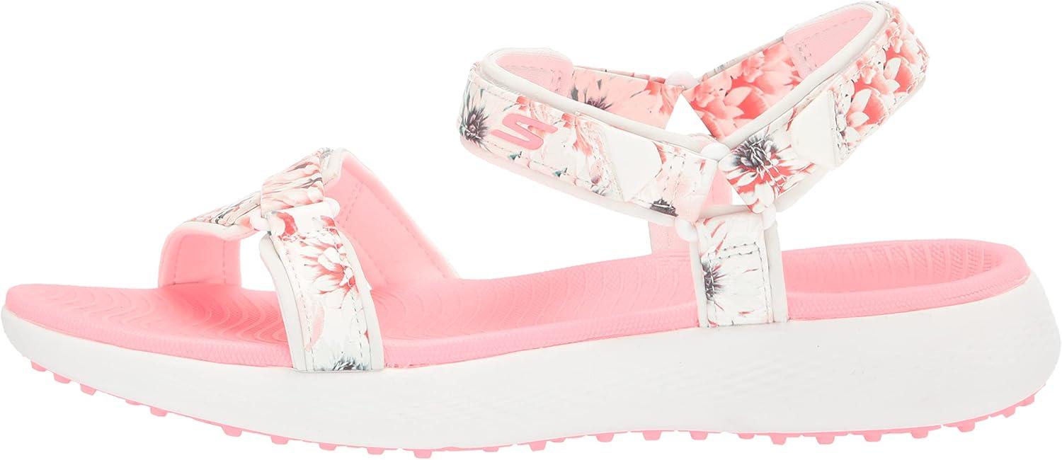 imageSkechers Womens 600 Spikeless Golf Sandals ShoeWhiteMulti Tropics