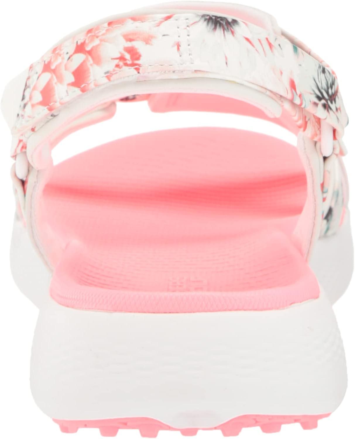 imageSkechers Womens 600 Spikeless Golf Sandals ShoeWhiteMulti Tropics