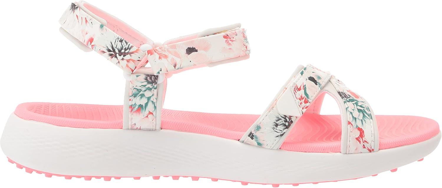 imageSkechers Womens 600 Spikeless Golf Sandals ShoeWhiteMulti Tropics