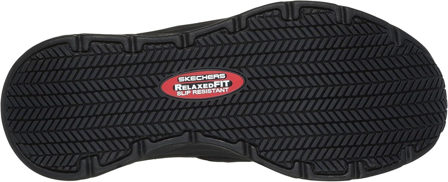 imageSkechers Womens Dlux Walker Sr Ugina Hands Free SlipinsBlack