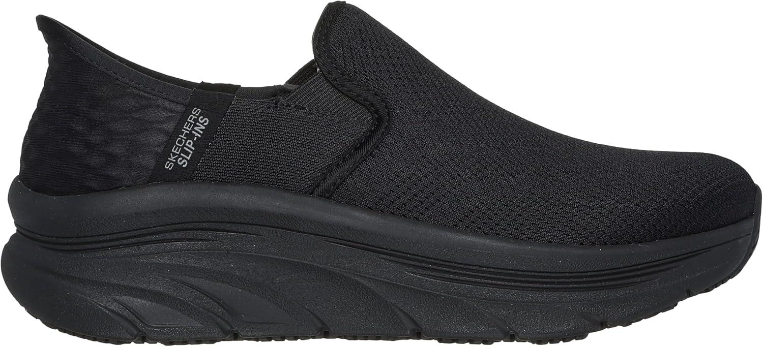 imageSkechers Womens Dlux Walker Sr Ugina Hands Free SlipinsBlack