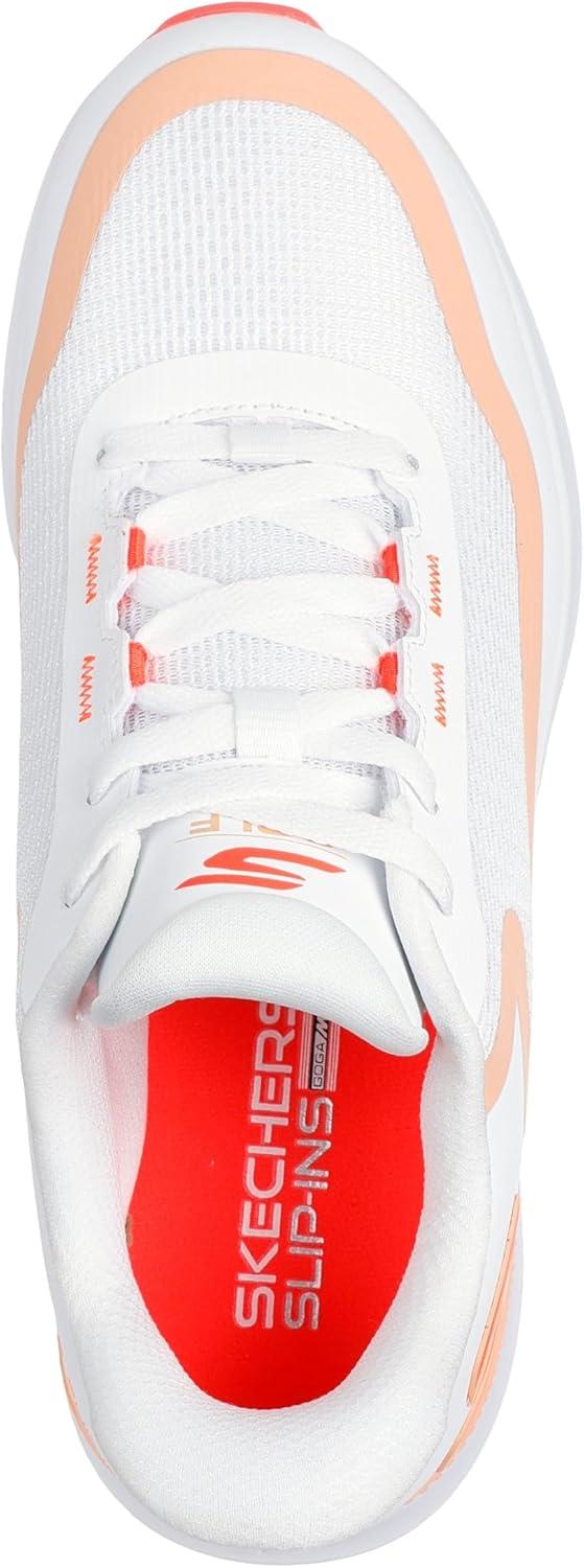 imageSkechers Womens Flight Slipin Spikeless Golf ShoeWhite Coral