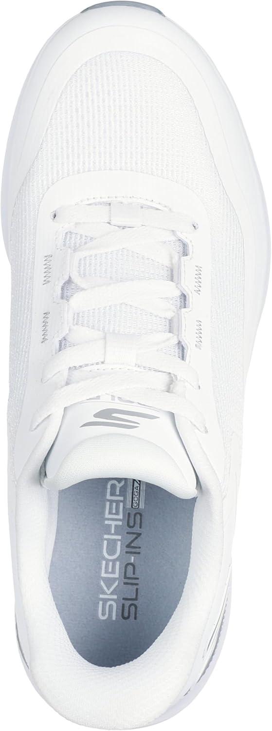 imageSkechers Womens Flight Slipin Spikeless Golf ShoeWhite Silver