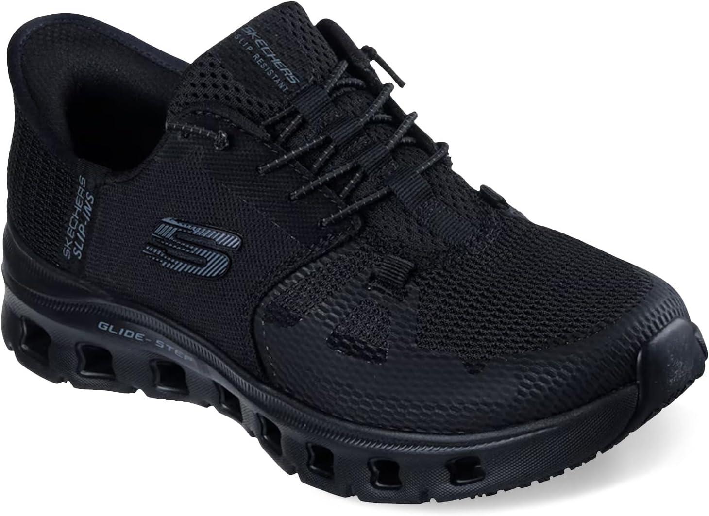 imageSkechers Womens Glide Step Pro Edrura Hands Free Slip InsBlack
