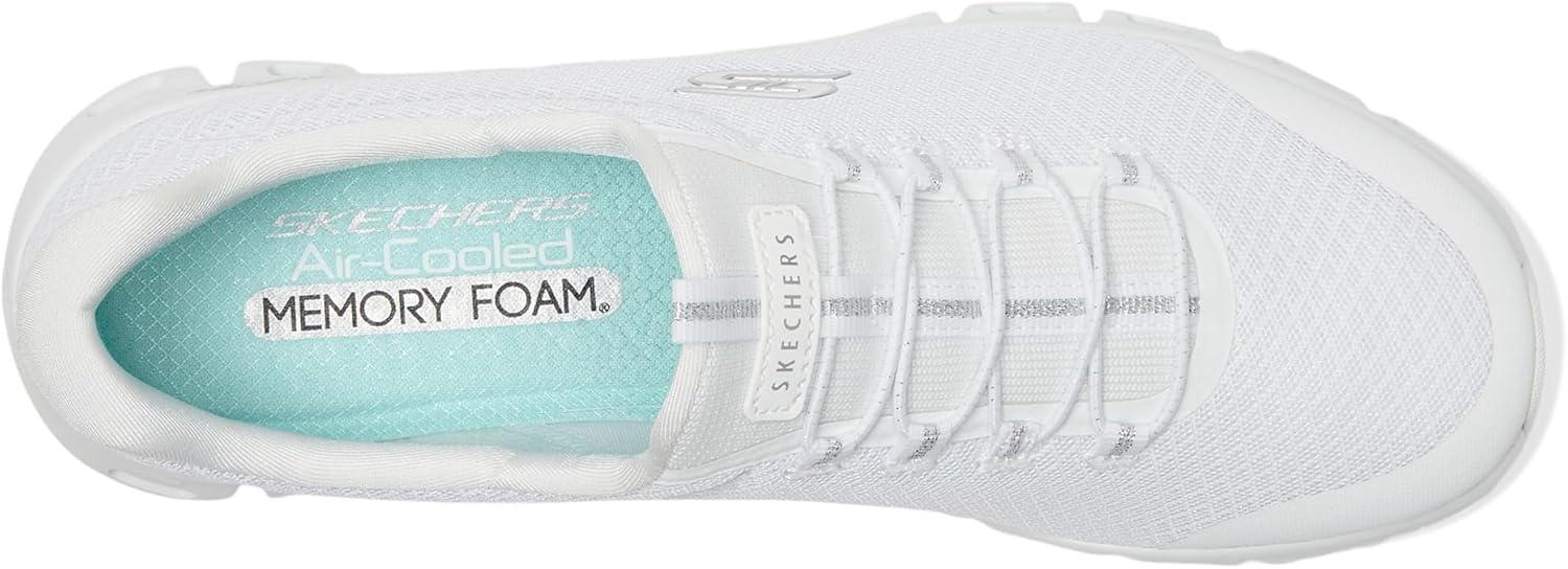 imageSkechers Womens GlideStep PersistenceWhiteSilver