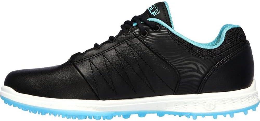 imageSkechers Womens Go Golf Pivot Spikeless Golf ShoeBlackTurquoise