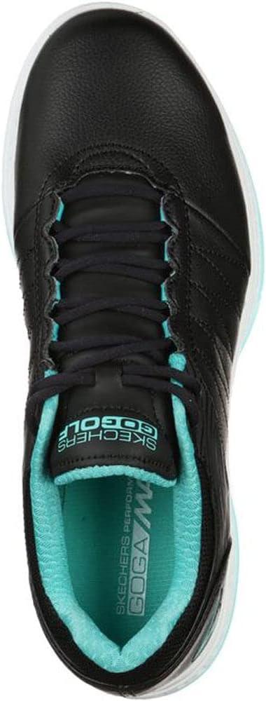 imageSkechers Womens Go Golf Pivot Spikeless Golf ShoeBlackTurquoise