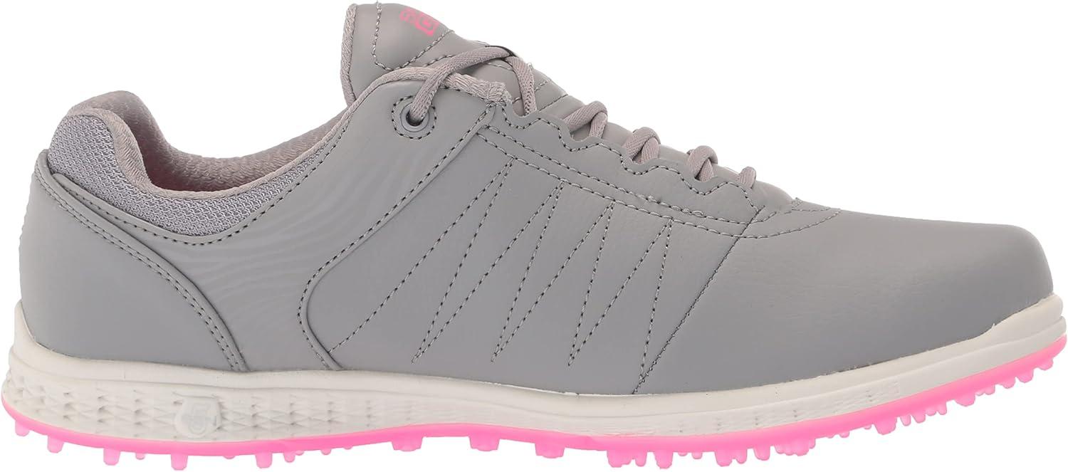imageSkechers Womens Go Golf Pivot Spikeless Golf ShoeGrayPink
