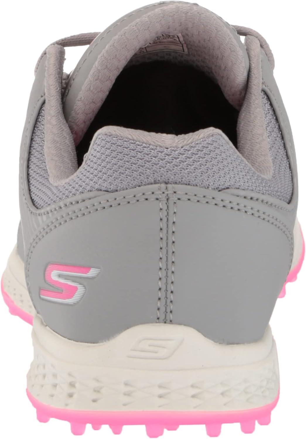 imageSkechers Womens Go Golf Pivot Spikeless Golf ShoeGrayPink