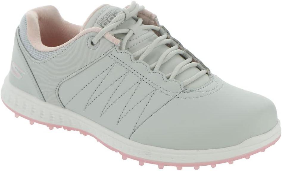 imageSkechers Womens Go Golf Pivot Spikeless Golf ShoeLight GrayPink