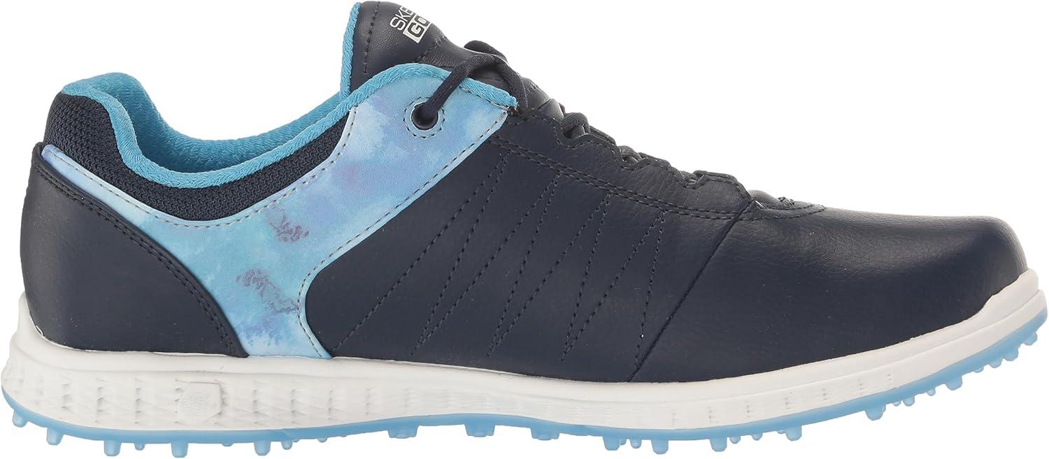 imageSkechers Womens Go Golf Pivot Spikeless Golf ShoeNavyBlue Splash Print