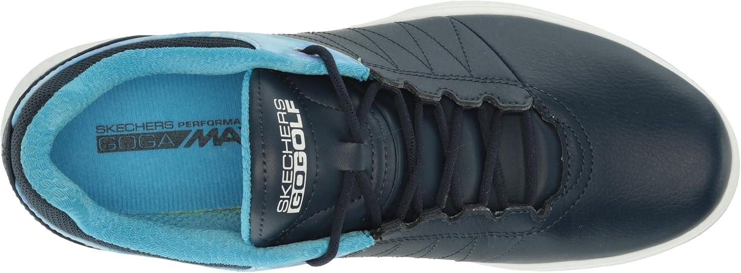 imageSkechers Womens Go Golf Pivot Spikeless Golf ShoeNavyBlue Splash Print