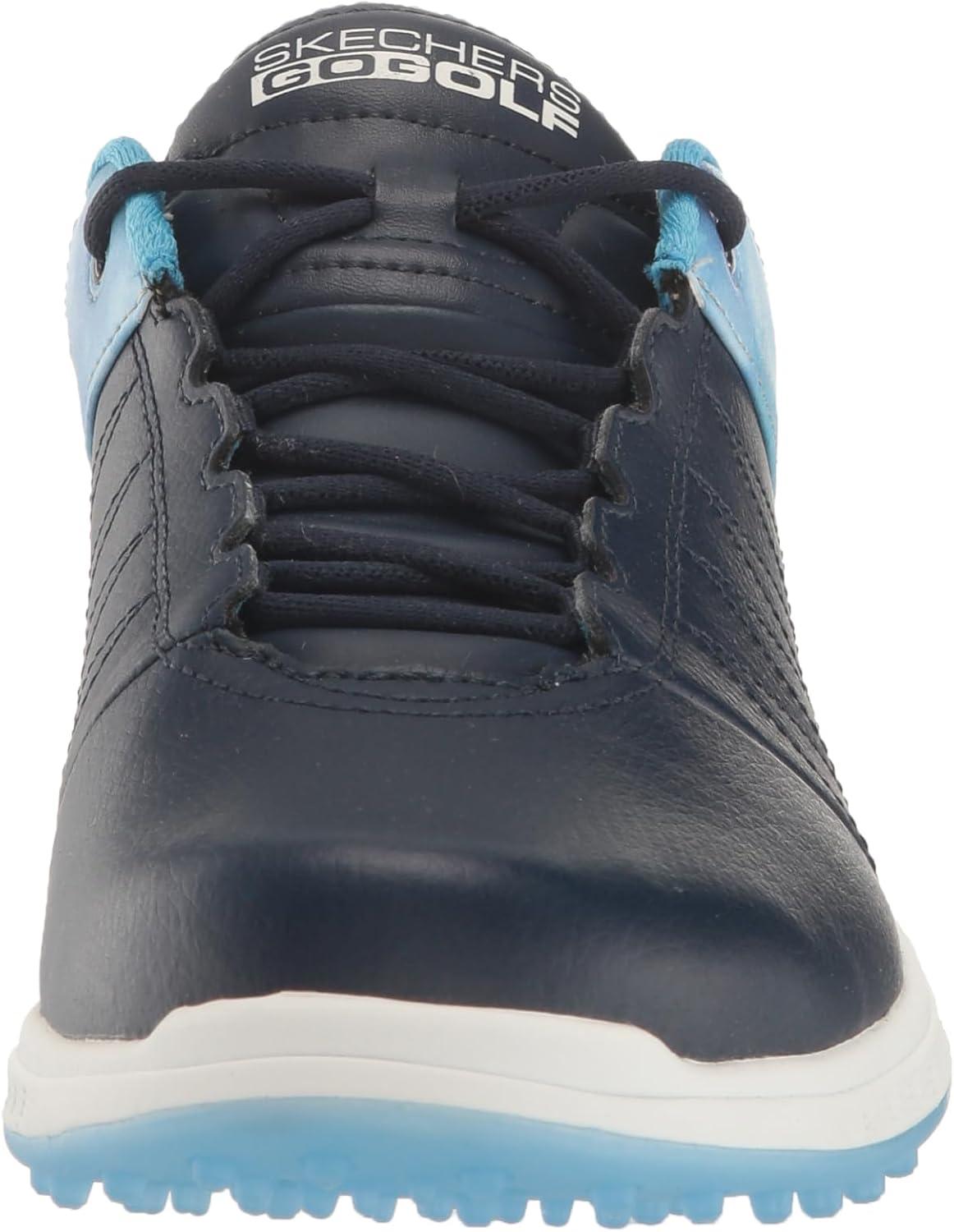 imageSkechers Womens Go Golf Pivot Spikeless Golf ShoeNavyBlue Splash Print