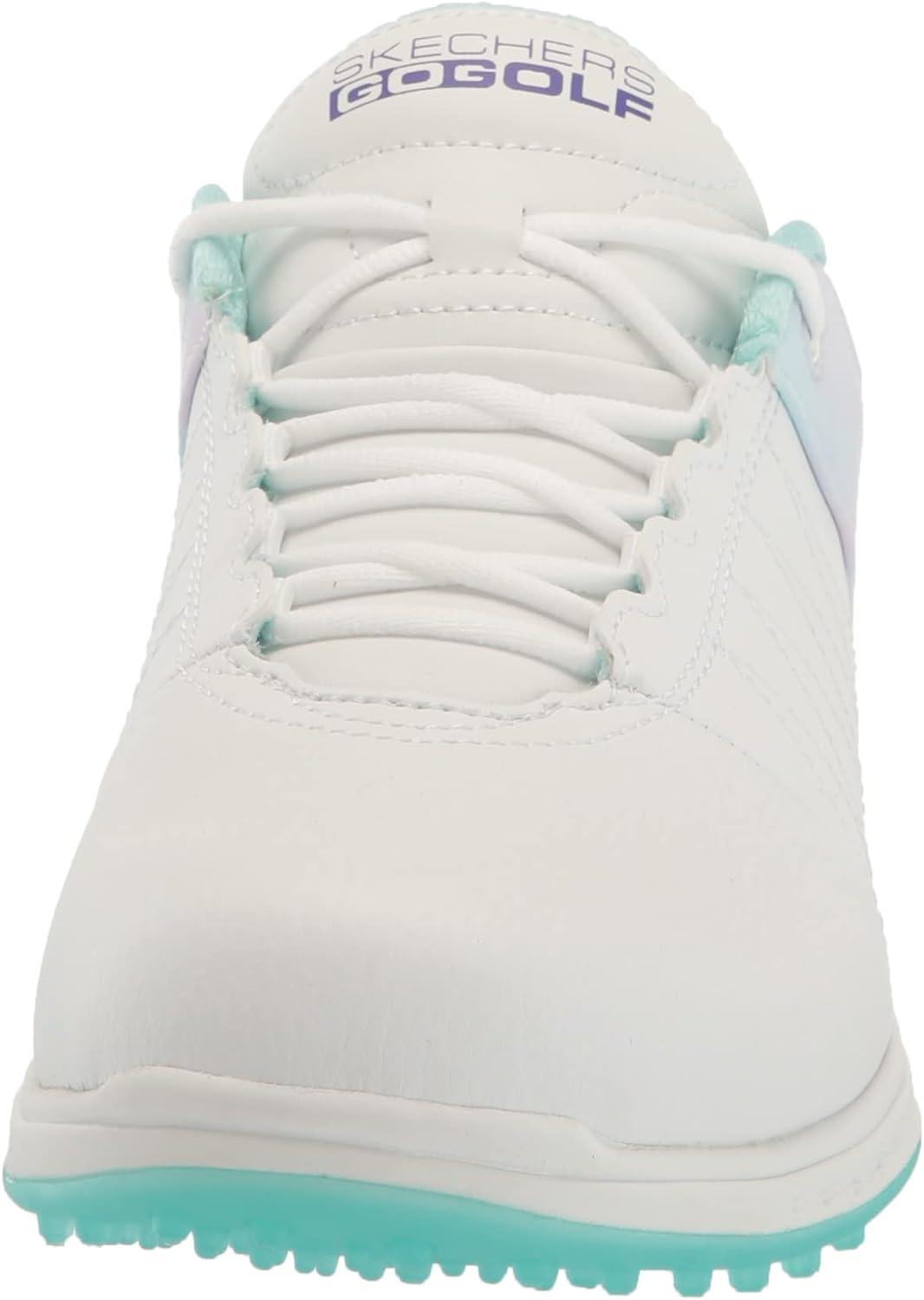 imageSkechers Womens Go Golf Pivot Spikeless Golf ShoeWhiteMulti Splash Print