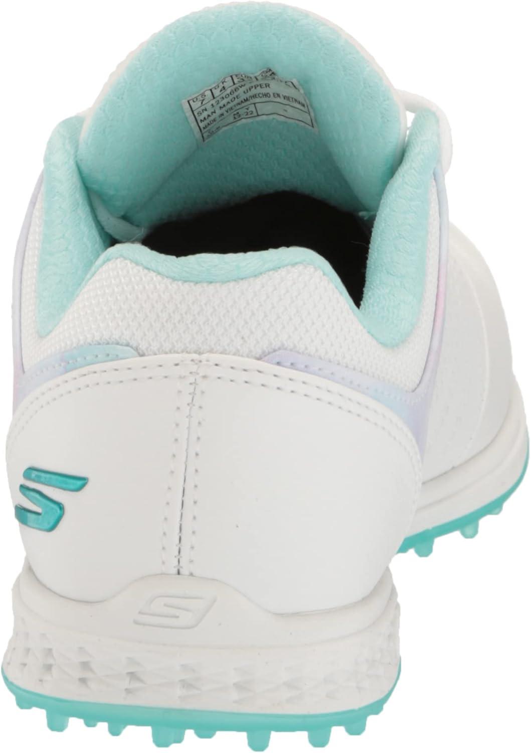 imageSkechers Womens Go Golf Pivot Spikeless Golf ShoeWhiteMulti Splash Print