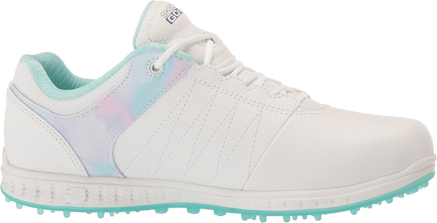 imageSkechers Womens Go Golf Pivot Spikeless Golf ShoeWhiteMulti Splash Print