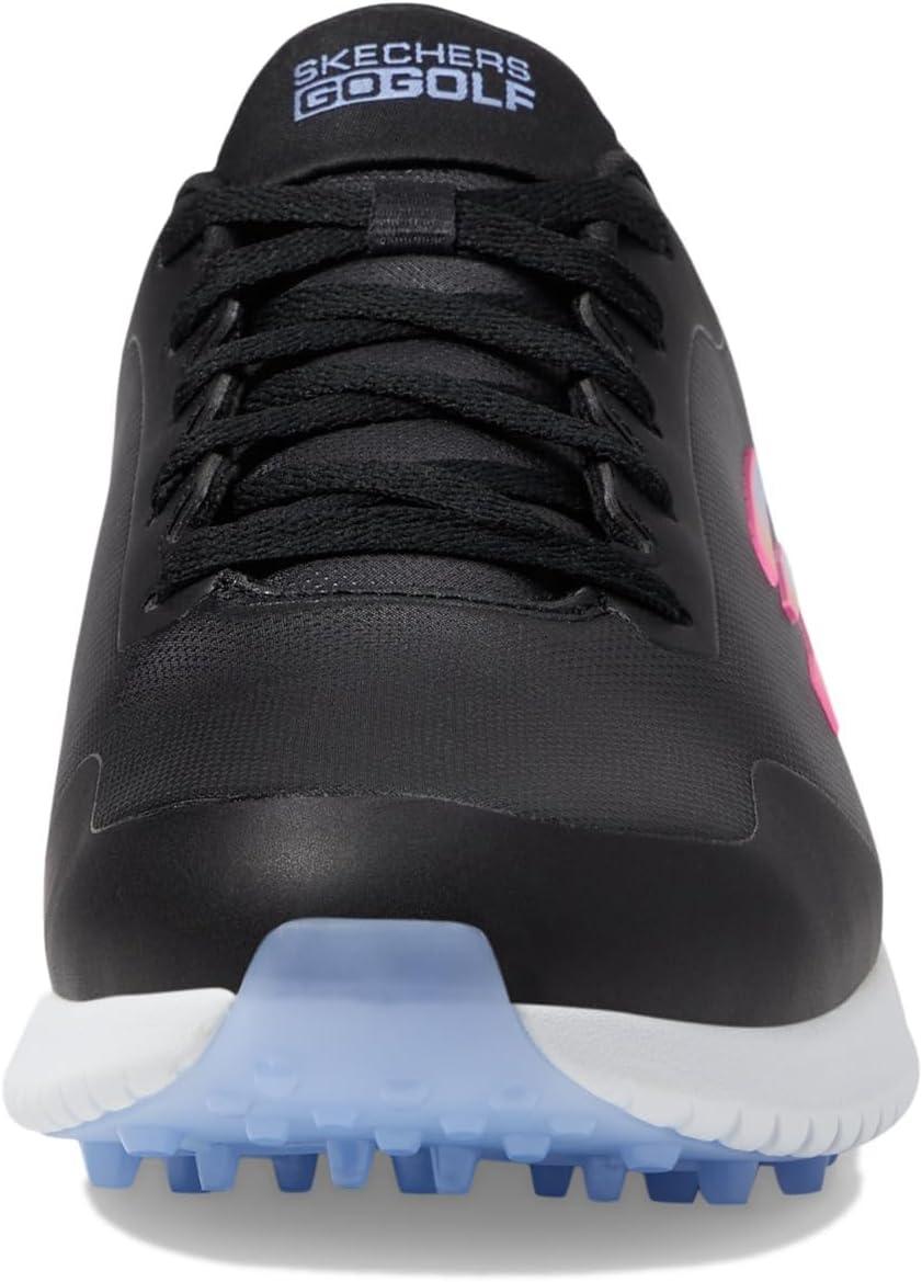 imageSkechers Womens Go Max Arch Fit Spikeless Golf Shoe SneakerBlack Dogs Waterproof