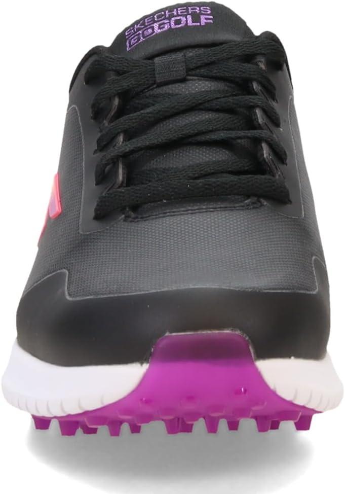 imageSkechers Womens Go Max Arch Fit Spikeless Golf Shoe SneakerBlack Floral Waterproof