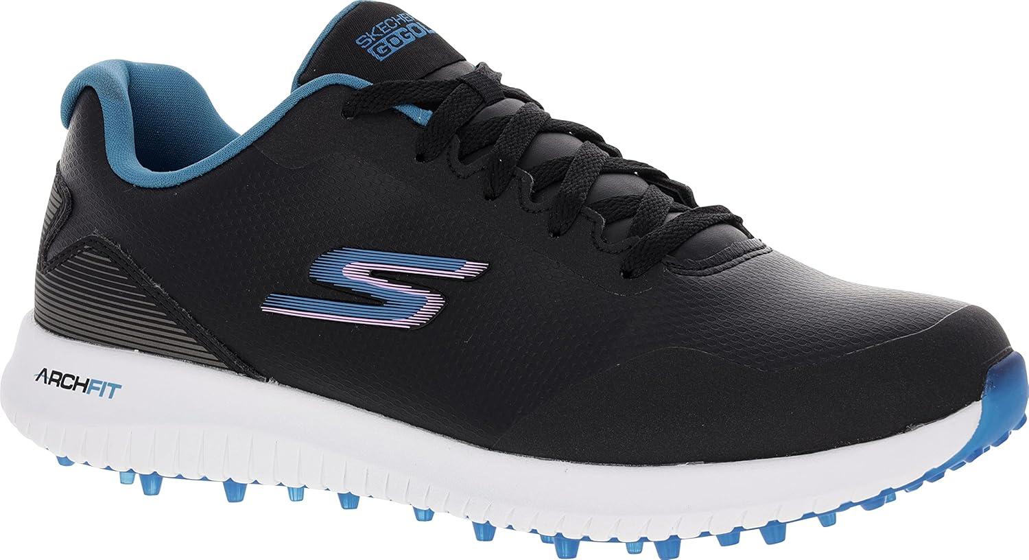 imageSkechers Womens Go Max Arch Fit Spikeless Golf Shoe SneakerBlackMulti Waterproof