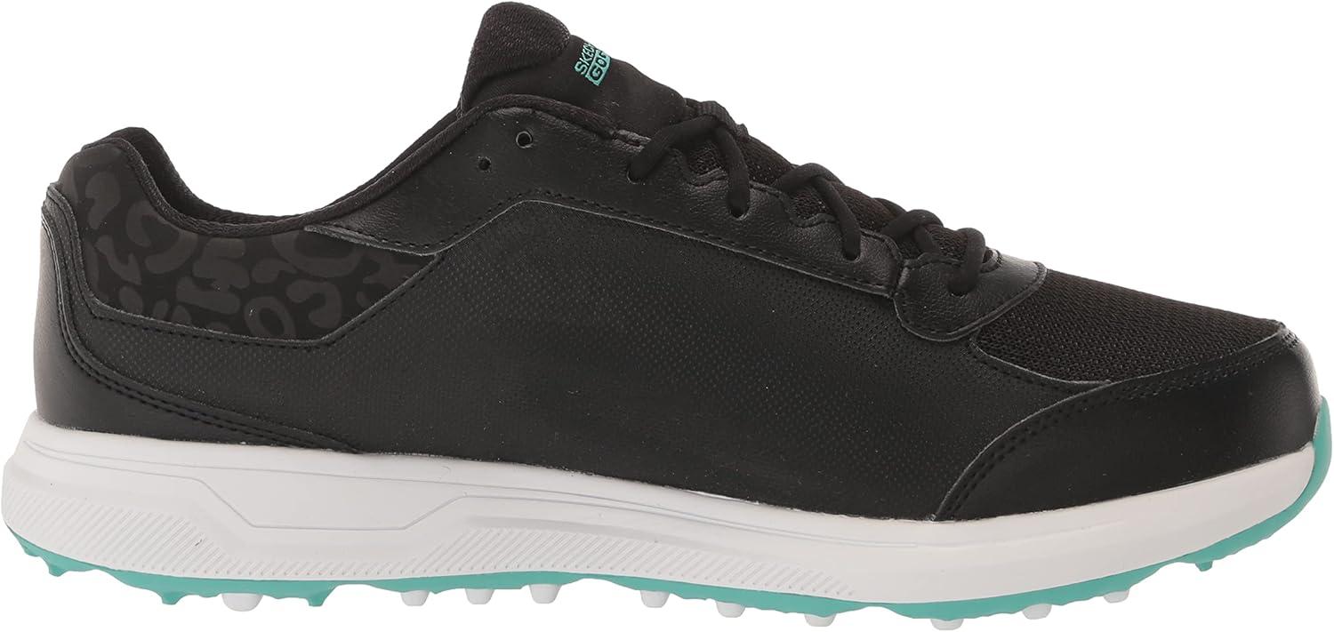 imageSkechers Womens Go Max Arch Fit Spikeless Golf Shoe SneakerBlackTurquoise