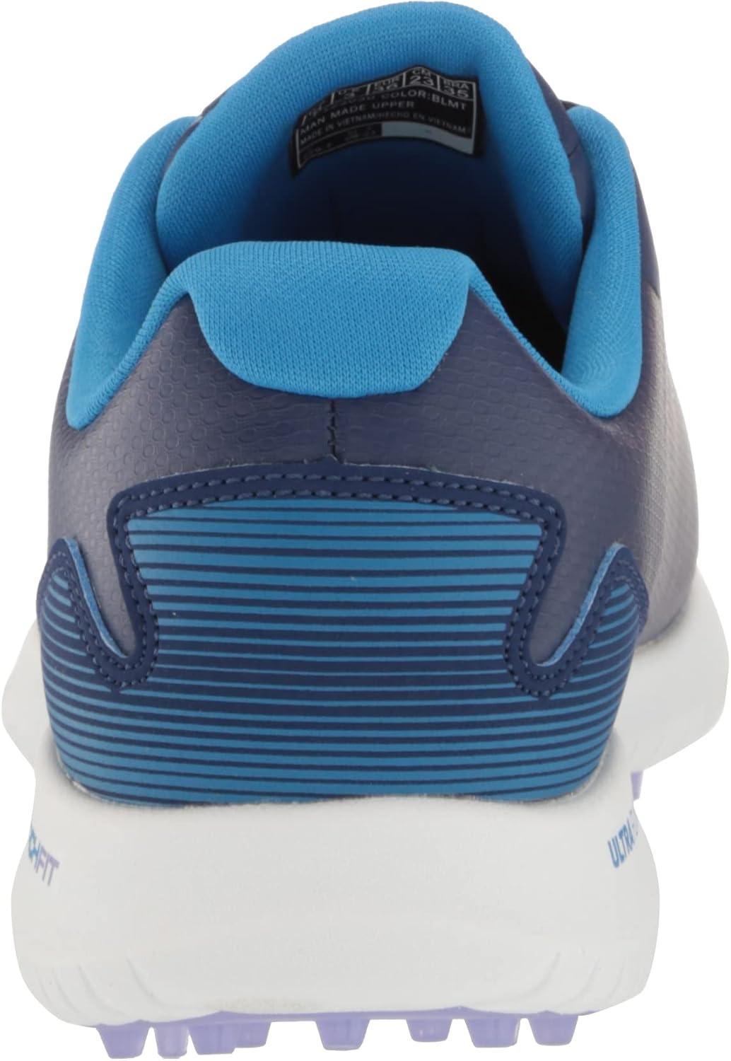 imageSkechers Womens Go Max Arch Fit Spikeless Golf Shoe SneakerBlueMulti Waterproof